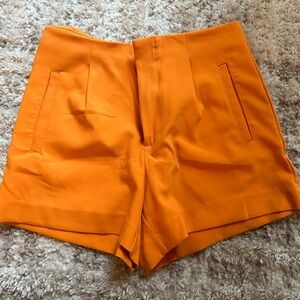 A New Day High Waist Orange Shorts